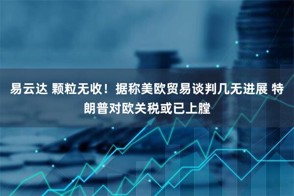 易云达 颗粒无收！据称美欧贸易谈判几无进展 特朗普对欧关税或已上膛