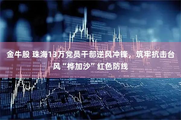 金牛股 珠海13万党员干部逆风冲锋，筑牢抗击台风“桦加沙”红色防线