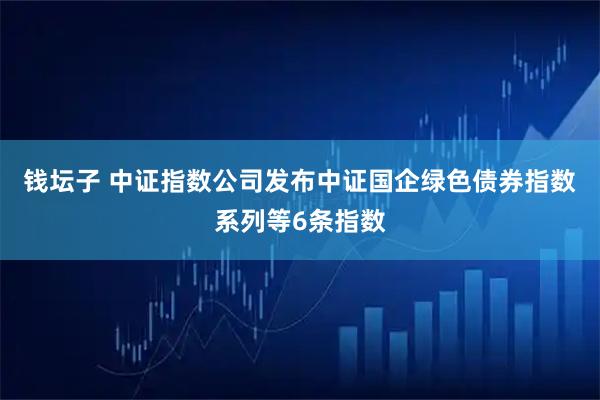 钱坛子 中证指数公司发布中证国企绿色债券指数系列等6条指数